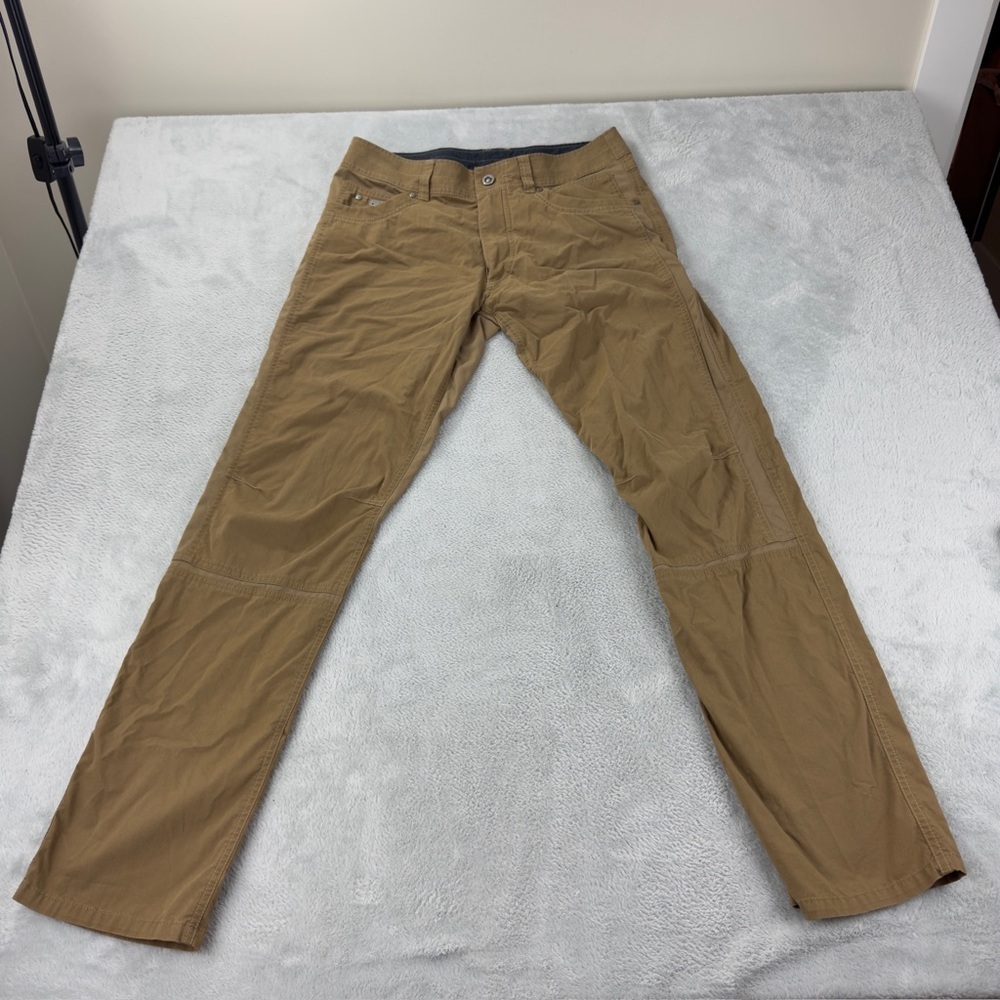 KUHL Radikl Tan Straight Leg Pants Men’s Size 33 x 34 US